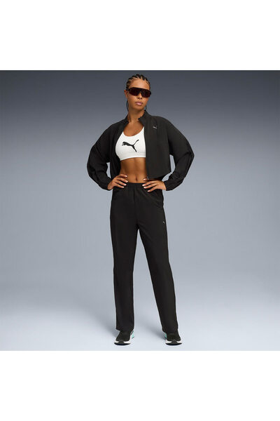 Puma Fashion Kadın Siyah Dik Yaka Ceket