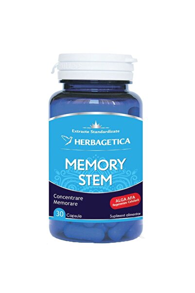herbagetica Supliment alimentar Memory Stem Herbagetica, 30 capsule