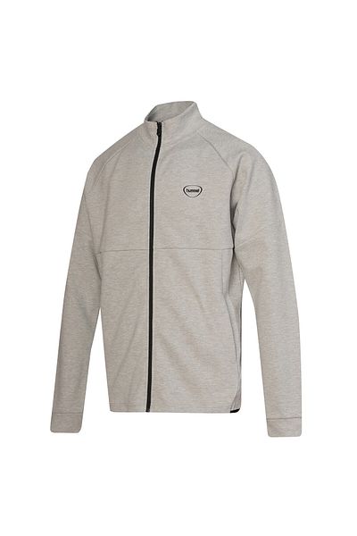 hummel Inter Men's Gray Stand Collar Jacket