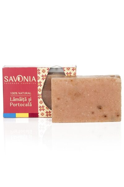Savonia Săpun 100% cu lemongrass și portocală, 90 g