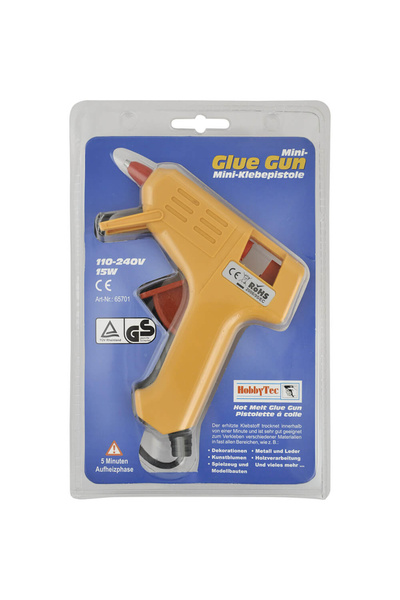 Meyco Glue gun, 10 W, includes 2 adhesive cartridges