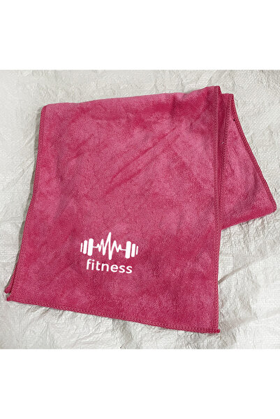 Choice 25x110cm Red Quick-Dry Sports Towel - Super Absorbent Gym/Running/Bask...