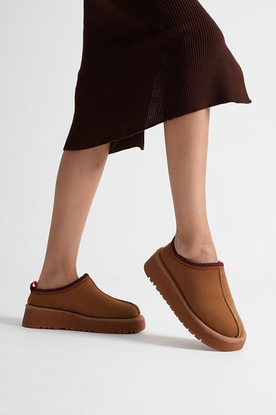 Zerenyus Cozystep Premium Women's Winter Furry Casual Tan Slippers & Boots