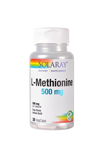 Secom Supliment alimentar L-Metionină 500mg Solaray, 30 capsule