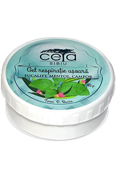 Laurafed Gel respiratie usoara cu Eucalipt, Mentol si Camfor, Farm. D. Baciu,...