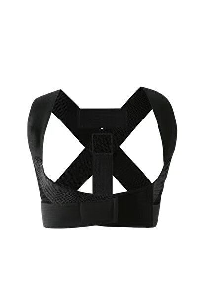 Choice جهاز تصحيح الحدبة باللون الأسود M مع وضعية غير مرئية للبالغين، وفتح الكتفين وتقويم الظهر