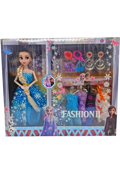 Toybox Girl's Fashion Doll With Dresses Makeup And Doll Accessories Style War...