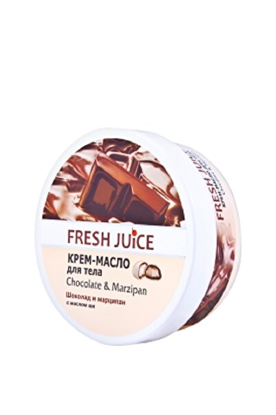 Fresh Juice Cremă de corp cu unt de ciocolată și marțipan, suc proaspăt, 225 ml