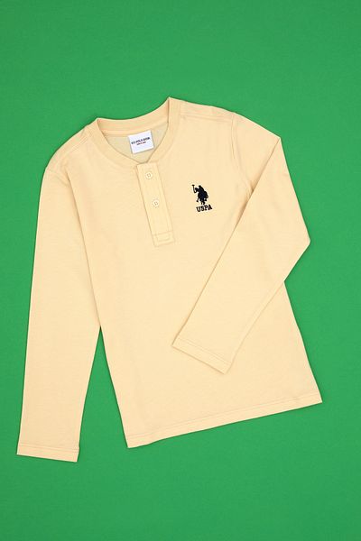 U.S. Polo Assn. Boy's White Sweatshirt 50314909-Vr110