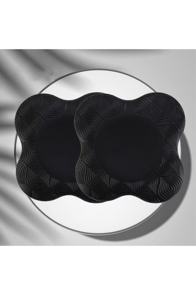 Choice black Thickened TPE Yoga Kneeling Pad Soft Elastic Knee & Elbow Protector Anti-Slip Fitness Auxiliar