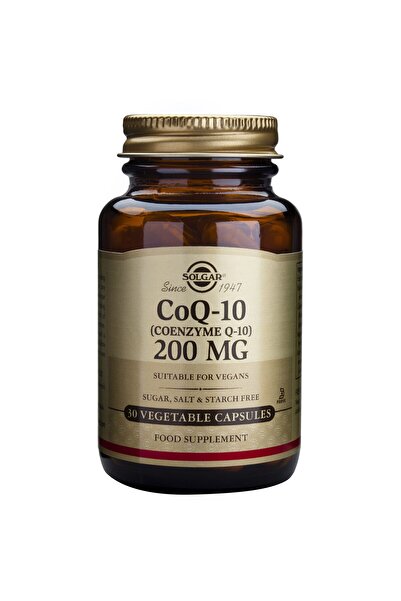 Solgar Coenzima Q-10 200mg Supliment alimentar Solgar, 30 capsule