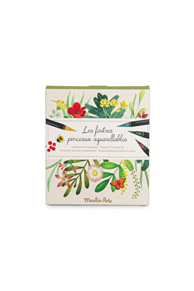 Moulin Roty Set of 12 watercolor markers, Moulin Roty, age 6 - 9, 9+ years, B...