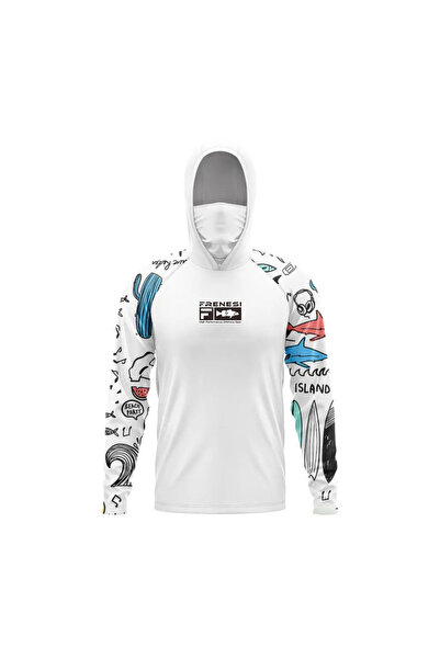 Choice XL FRBSYCLSCMZ1 Fishing Shirts Men Sun Protection Hoodie Mask All-in-one Fishing Clothing Ropa Pesca