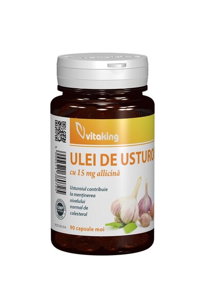 Vitaking Ulei de usturoi 30mg, Vitaking, 90 capsule