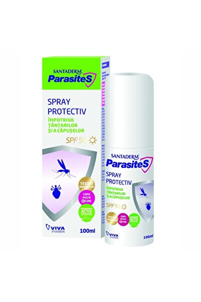 Viva Pharma Santaderm Parasites Protective Spray κατά των Κουνουπιών και των ...