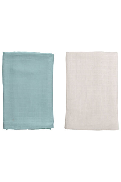 Anvi Baby Organic Bamboo Swaddle Pack of 2 - Cloudy Sky