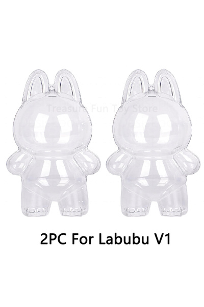 Choice قطعتان لدمية لابوبو V1، 1-3 قطع غطاء حماية لدمية لابوبو V1 V2 V3V4، شا...