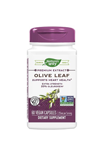 Secom Supliment alimentar Frunze de măslin 20% SE Nature's Way, 60 capsule