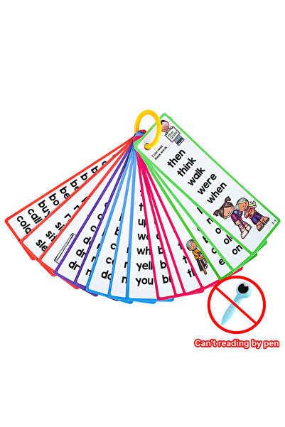 Choice بطاقات الكلمات البصرية من مونتيسوري 220 بطاقة تعليمية للكلمات البصرية ...