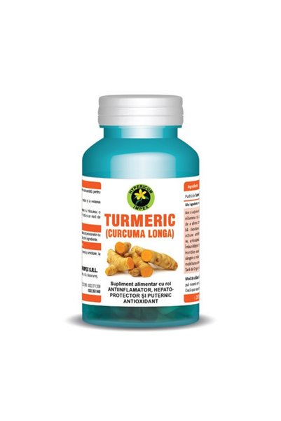 HYPERICUM Supliment alimentar Turmeric, Hypericum, 60 capsule