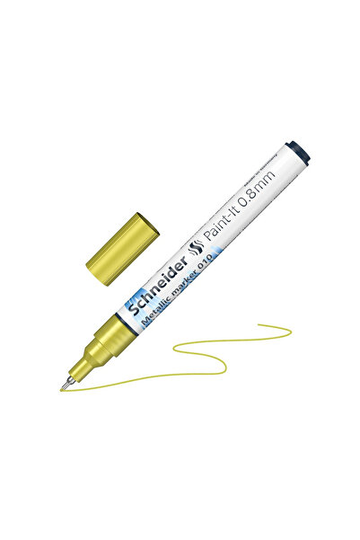 SCHNEIDER Marker cu vopsea metalizata, varf subtire, 0.8 mm, Paint-It 010 Met...