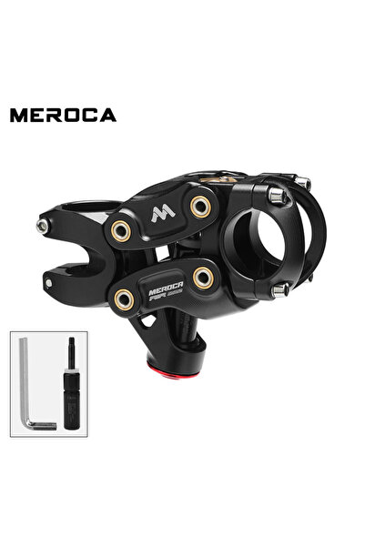 Choice ساق SS02 سوداء من MEROCA، ساق تعليق دراجة من سبائك الألومنيوم، ممتص صد...