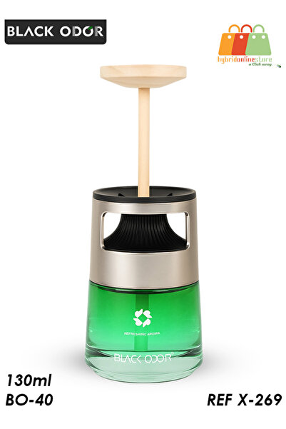 Black Odor معطر جو للسيارة BO-40 REF X-269 130 مل - عطر يدوم طويلاً بزيت عطري