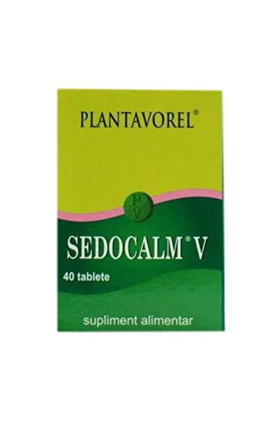 PlantaVorel Supliment alimentar Sedocalm V de la Plantavorel, 40 de comprimate