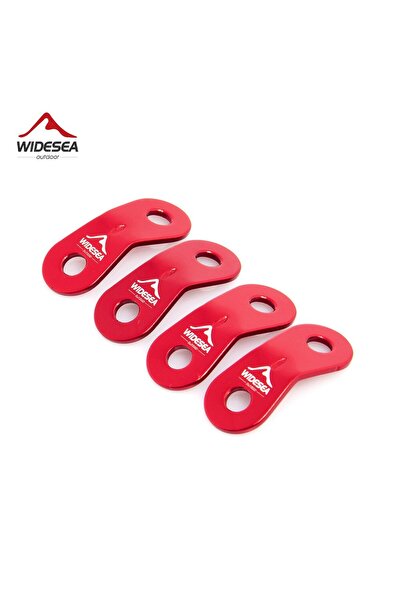 Widesea مشبك حبل قابل للتعديل من سبائك الألومنيوم لخيمة التخييم والمشي لمسافا...