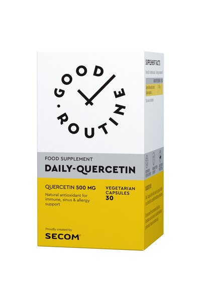 Secom Dietary Supplement Daily Quercetin, 30 Capsules Good Routine by