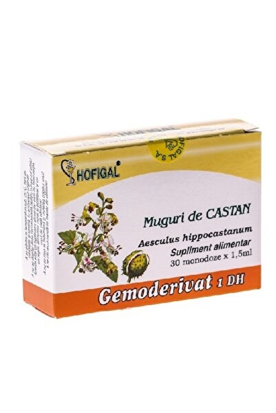Hofigal Chestnut Bud Gemmotherapy Extract, 30 Monodoses,
