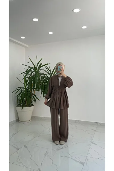 Minharir Adella Ribbed Pants Set