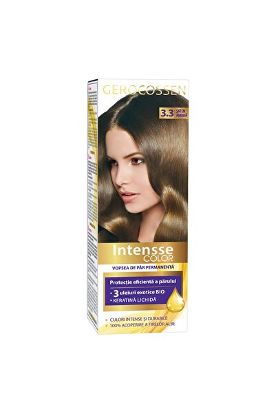 GEROCOSSEN Vopsea de păr Intense Color 3.3 Șaten chihlimbar, 50 ml