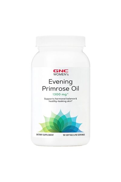 GNC BAG Ulei de luminiță de seară GNC pentru femei 1300 mg, Ulei de luminiță ...