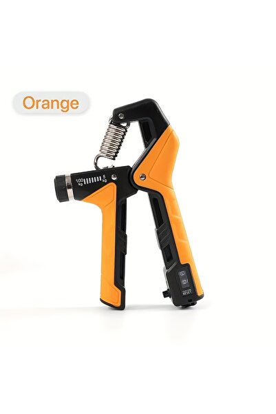 Choice جهاز تدريب قوة قبضة اليد، قطعة واحدة باللون البرتقالي، جهاز تقوية قبضة...