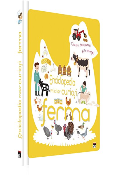 Editura Rao Books Enciclopedia micilor curiosi. Ferma, Larousse
