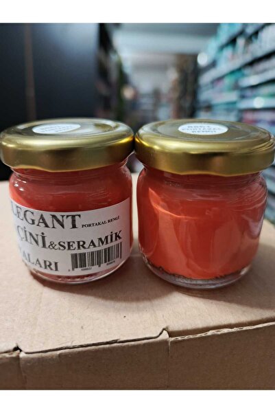 ArtElegant sır altı seramik çini boyası 40gr 8861-PORTAKAL--YENİ RENK--