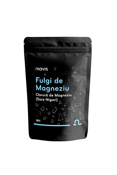 Niavis Fulgi de magneziu pentru baie (clorură de magneziu/sare Nigari) 500g