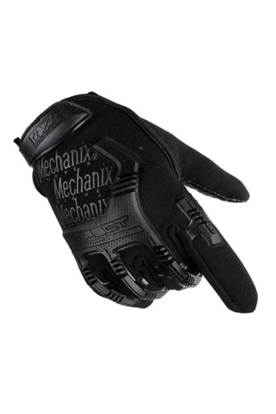 Choice زوج من قفازات الحماية الكاملة للأصابع من سيلز باللون الأسود مقاس كبير ...