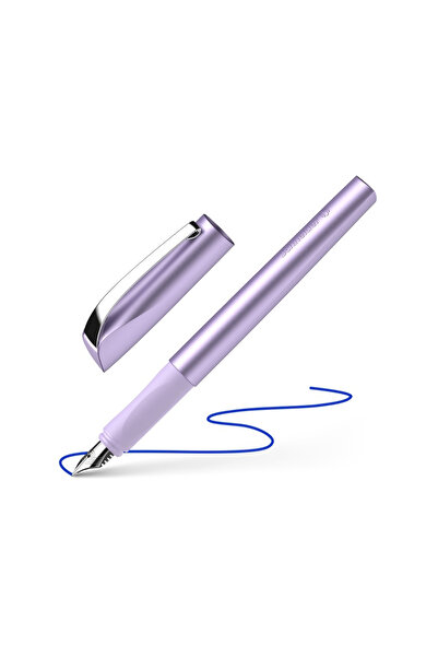 SCHNEIDER Stilou Ceod Shiny 2024, Penita din Otel, Varf de Iridiu M, copii varsta 12-18 ani