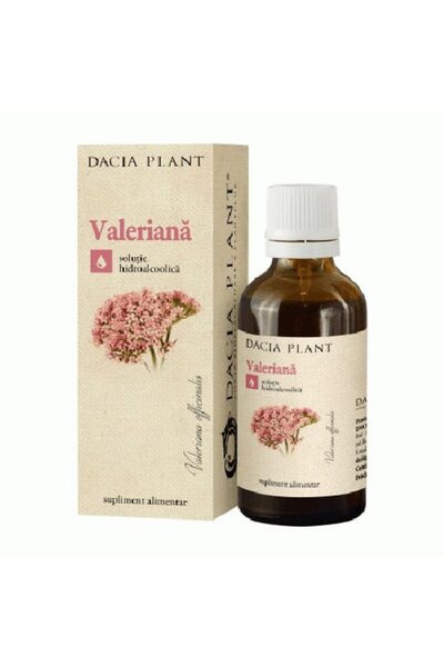 Dacia Plant Tinctură de Valeriană Dacia Plant 50ml