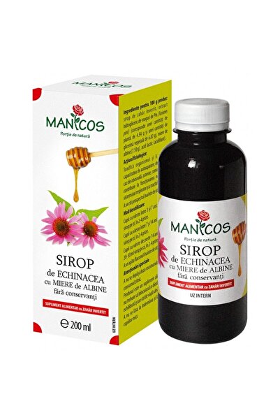 ManiPOS Sirop de echinacea cu miere 200 ml