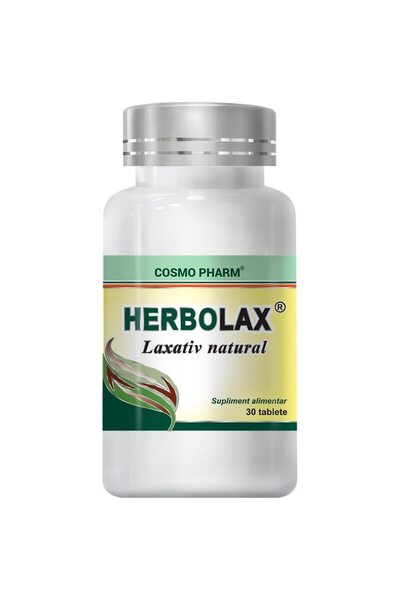 Cosmo Pharm Supliment alimentar Herbolax de la Cosmo Pharm, 30 de comprimate