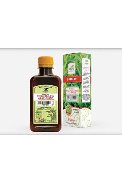 Dorel Plant Sirop de muguri de pin și plantain, Dorel Plant, 200 ml