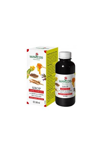 ManiPOS Sirop cu miere, lemn dulce și cuișoare 200 ml Manicos