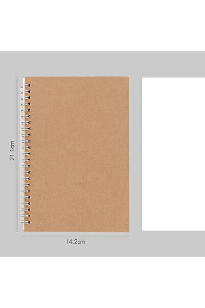 Choice دفتر ملاحظات فارغ A4/A5/A6، مسطر، منقط، ورق شبكي، دفتر يوميات، للوازم المدرسية والمكتبية