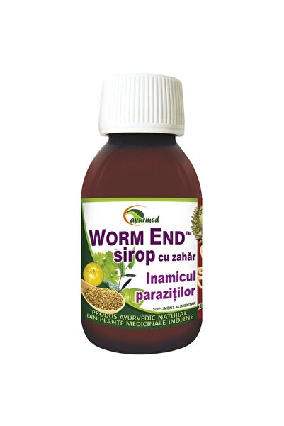 Sae International Supliment alimentar Sirop WORM END, AYURMED, 100 ml