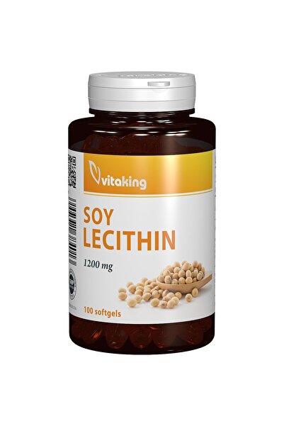 Vitaking Lecitină Forte 1200 miligrame 100 capsule gel
