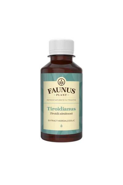 Faunus Plant Tinctură tiroidiană 200ml - Faunus Plant