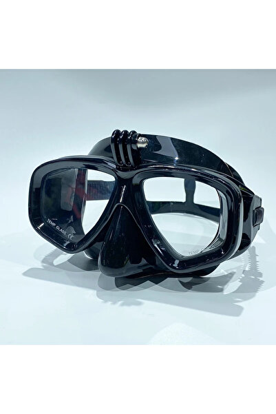 Choice قناع غوص احترافي أسود تحت الماء ونظارات غوص مناسبة لكاميرات GoPro الري...